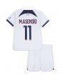 Paris Saint-Germain Marco Asensio #11 Auswärts Trikotsatz für Kinder 2023-24 Kurzarm (+ Kurze Hosen)